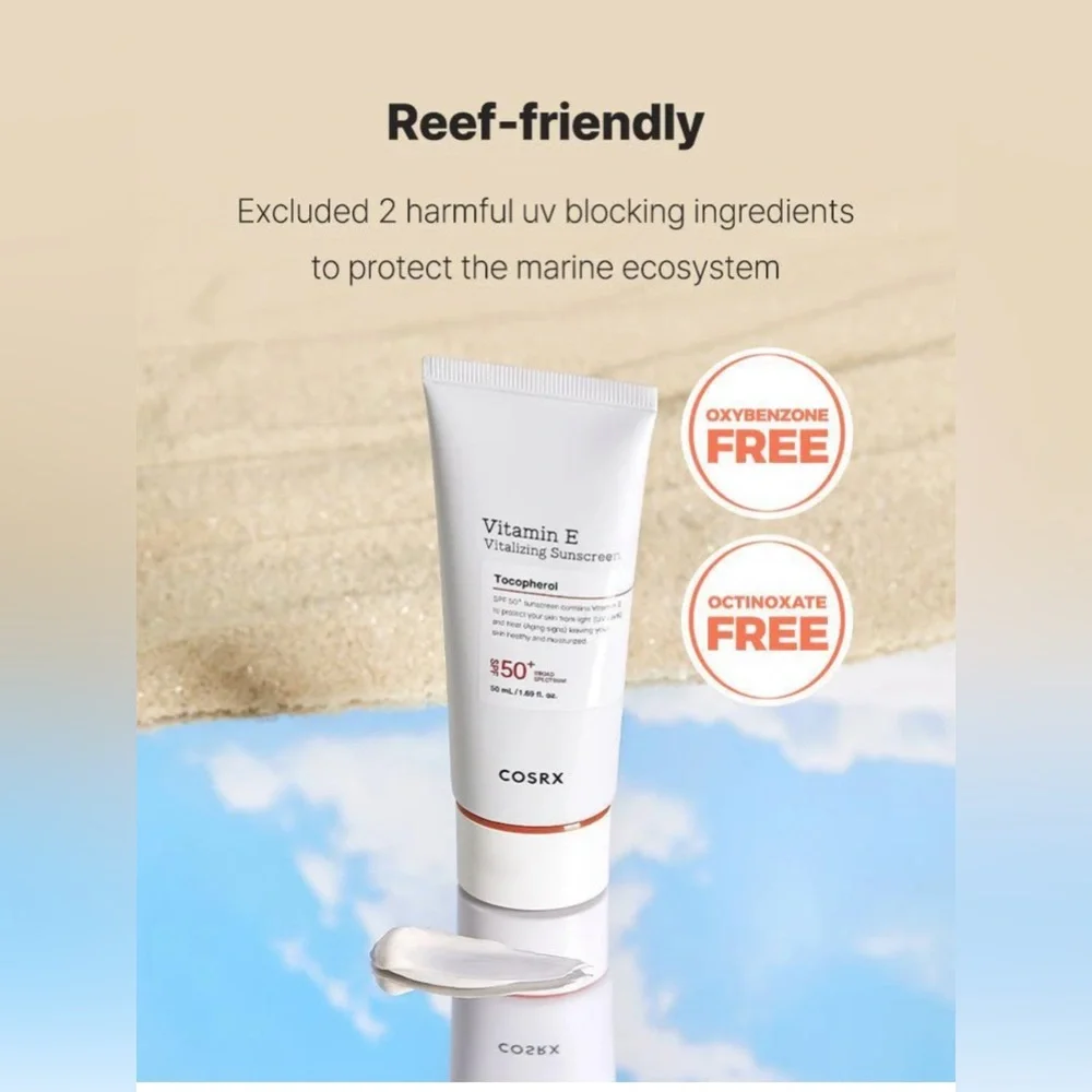 COSRX | Vitamin E Vitalizing Sunscreen | SPF 50 | Tacopherol | NiB 50 mL 2 Boxes - Picture 11 of 16